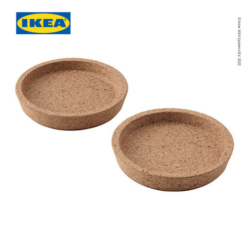 IKEA 365+ Tatakan Gelas dan Cangkir Gabus 9cm Isi 2pcs