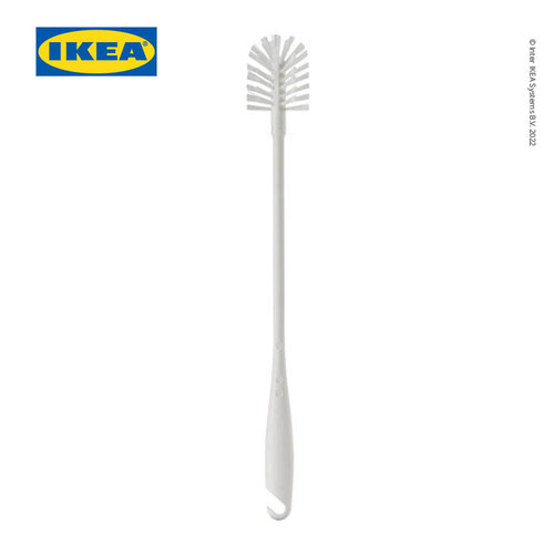 IKEA MEDELVAG Sikat Botol Putih Panjang 43cm