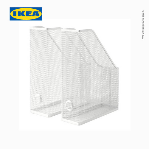 IKEA DRONJONS Tempat Buku Majalah 32x26x10 cm Isi 2Pcs