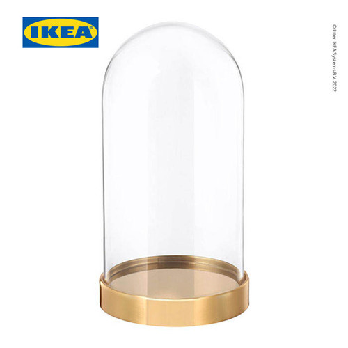 IKEA BEGAVNING Vas Hiasan Meja dari Kaca 19cm