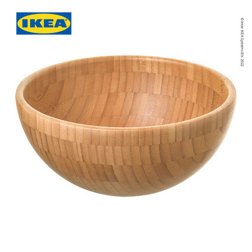 IKEA BLANDA MATT Mangkuk Saji Bambu 20cm