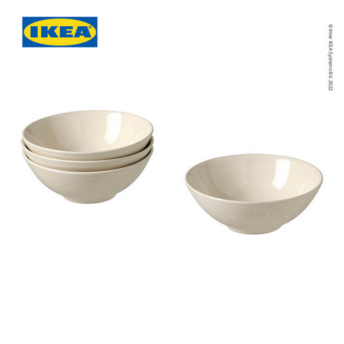 IKEA FARGKLAR Mangkuk Matt 16cm Isi 4Pcs