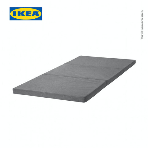 IKEA RAHOLT Kasur Lipat Busa 91x190 cm Abu-Abu