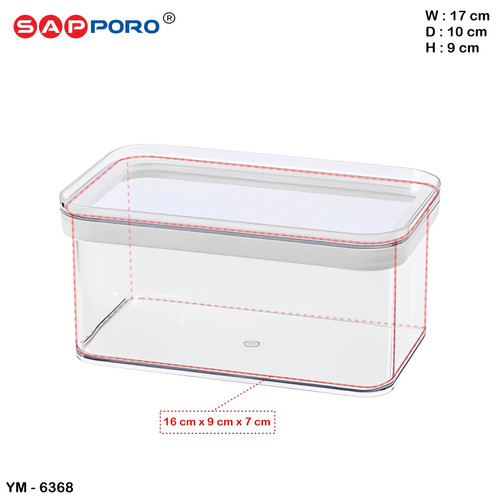 SAPPORO DALE - Toples Makanan | Food Container