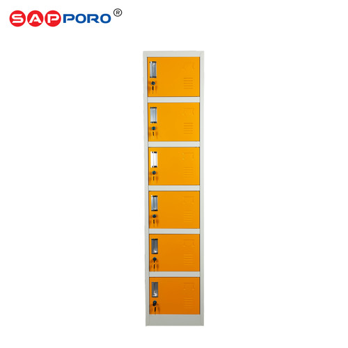 SAPPORO KOLN 6 - Loker Besi 6 Pintu | Steel Locker 6 Doors