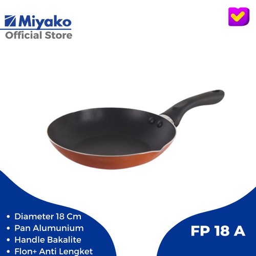 Miyako Cookware Regular Fry Pan FP-18A