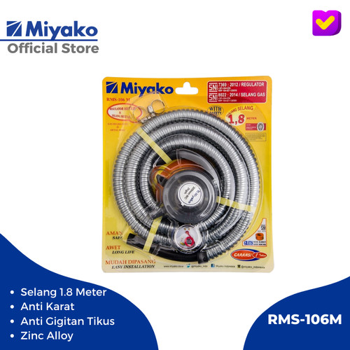 Miyako Regulator RMS-106M Selang 1.8M