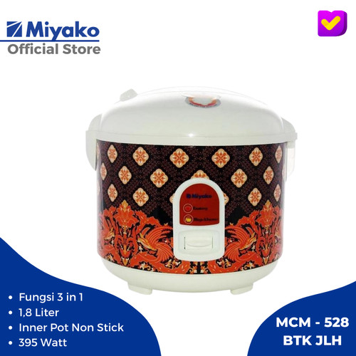 Miyako Magic Warmer Plus MCM-528 BTK JLH 1.8 L