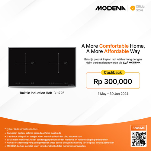 MODENA Induction Hob - BI 1725