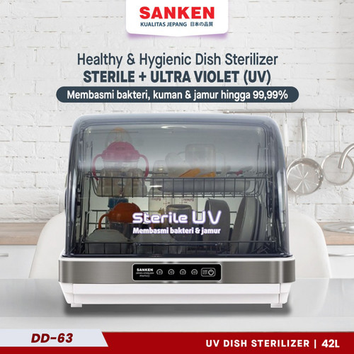 Sanken DD-63 UV Dish Dryer Steriliser UV Sterilizer Baby Bottle