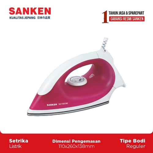 Sanken ADR-304PK Setrika Listrik - Pink