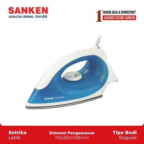 Sanken ADR-304BL Setrika Listrik - Biru