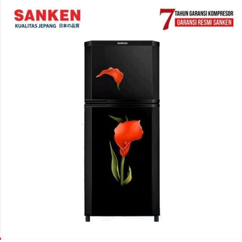 Sanken Kulkas 2 Pintu SK-V237F-RD Refrigerator 230 L