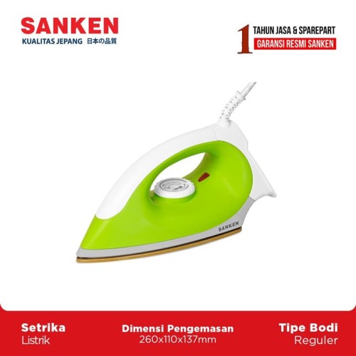 Sanken ADR-210GE Setrika Listrik - Green