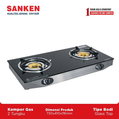 Sanken SG-369 DX2 Kompor Gas 2 Tungku