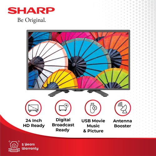 Sharp TV LED Digital 2T-C24GD1500I Full HD 24 Inch