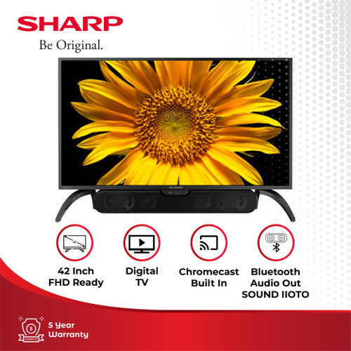 Sharp LED TV Full HD IIOTO 2T-C42DD1i-SB Black 42 inch