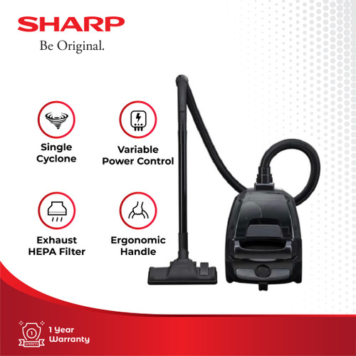 Sharp Vacuum Cleaner EC-NS18-BK Black 450 Watt