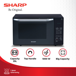 Sharp Microwave Oven R-735MT(K) Black 25 Liter