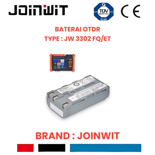 Battery OTDR FQ Joinwit / Baterai OTDR jw3302 FQ/ET JW 3302