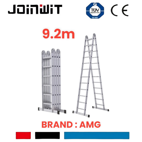 TANGGA multipurpose 9.2 meter tangga Lipat 4 multifungsi 9,2 AMG 9