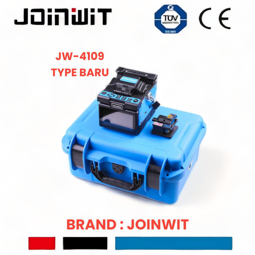 FUSION splicer JOINWIT 4109 alat sambung splicing jw4109 lengkap FTTH