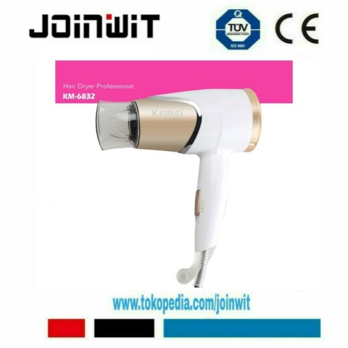 Pengering Rambut // Hair Dryer // Kemei Km-6832 Professional Hair