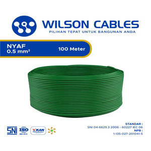 NYAF 0.5 mm2 100 Meter - Kabel Tembaga Serabut Wilson Cables