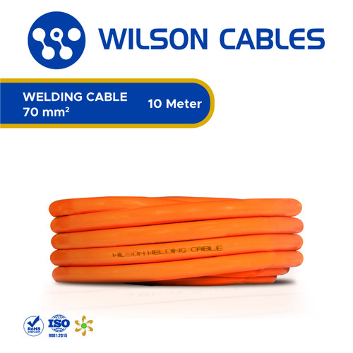 Wilson Cables - Kabel Las 70 mm² 10 Meter - Kabel Welding