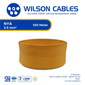 NYA 2.5 mm2 100 Meter - Kabel Tembaga Kawat Wilson Cables