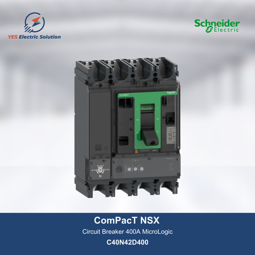 Schneider Electric Circuit breaker ComPacT NSX 400N 400A 4P C40N42D400