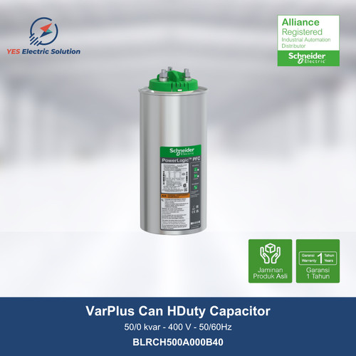 Capacitor Schneider VarPlus Can 50/60 kvar 400V HD - BLRCH500A000B40