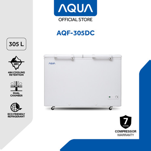 AQUA Japan Chest Freezer - 300 Liter - AQF-305DC