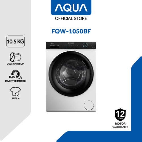 AQUA Japan Mesin Cuci Front Load 10.5Kg FQW-1050BF