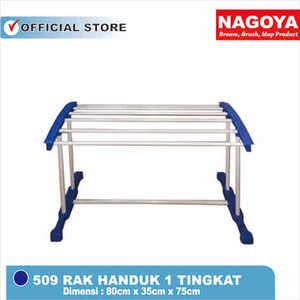 Jemuran, Gantungan, Stand Hanger, Rak Handuk Satu Tingkat Nagoya