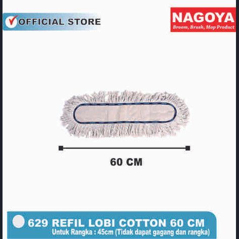 NAGOYA Refill Mop Lobi Katun - 60cm, 75cm, 90cm