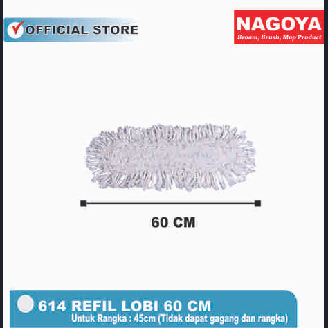 NAGOYA Refill Mop Lobi Sumbu - 60cm, 75cm, 90cm