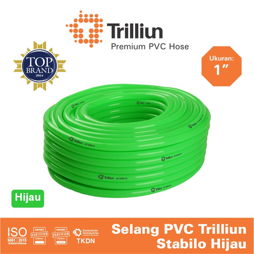 Selang Air PVC Trilliun Stabilo 1" Inch - 10 Meter