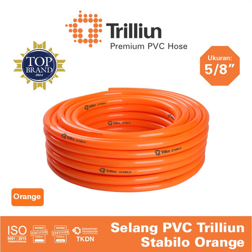 Selang Air PVC Trilliun Stabilo 5/8" Inch - 10 Meter