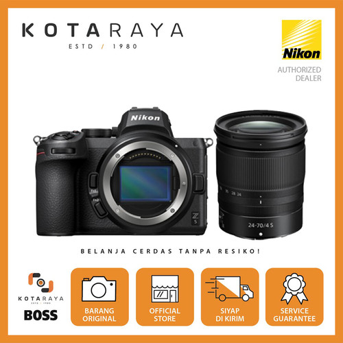 Nikon Z5 Kit 24-70mm f/4S Kamera Mirrorless - GARANSI RESMI