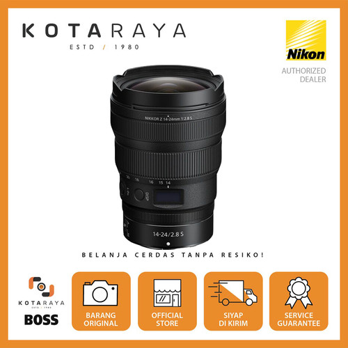 Nikon Lens NIKKOR Z 14-24mm f/2.8 VR S -  GARANSI RESMI