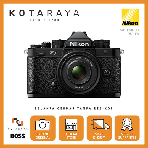 Nikon Zf Kit Z 40mm f/2 (SE) Mirrorless Camera - GARANSI RESMI