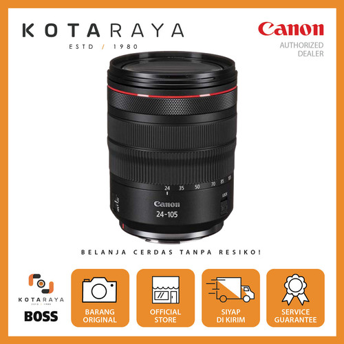 Canon Lens RF 24-105mm f4 L IS USM - Garansi Resmi