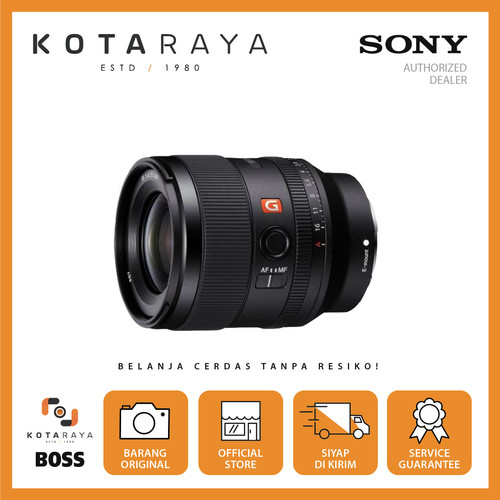 Sony Lens FE 35mm F1.4GM Full frame Standard Prime G Master SEL35F14GM