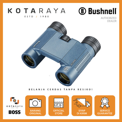 Bushnell H2O 10x25 Dark Blue Roof Binocular Waterproof 130105R