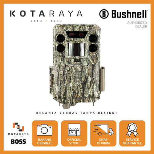 Bushnell 119977M 30MP Dual Core Camo No Glow Trail Camera