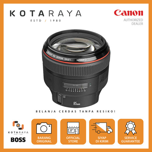 Canon Lens EF 85mm f/1.2 L II USM GARANSI RESMI