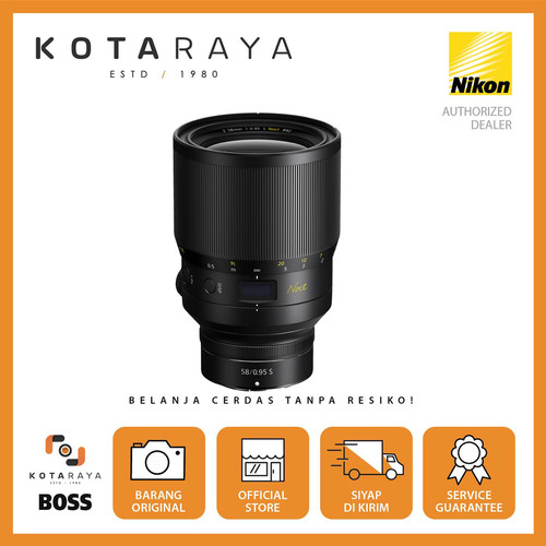 Nikon Lens NIKKOR Z 58mm F0.95 S Noct GARANSI RESMI