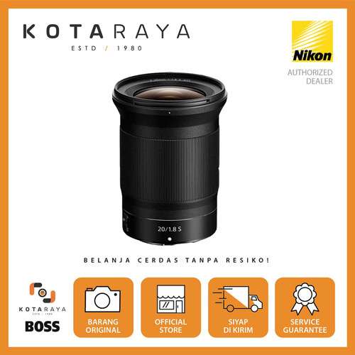 Nikon Lens Nikkor Z 20mm F/1.8S - GARANSI RESMI