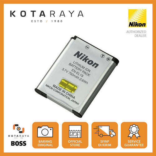 Battery Nikon EN-EL 19 Rechargeable Lithium Original